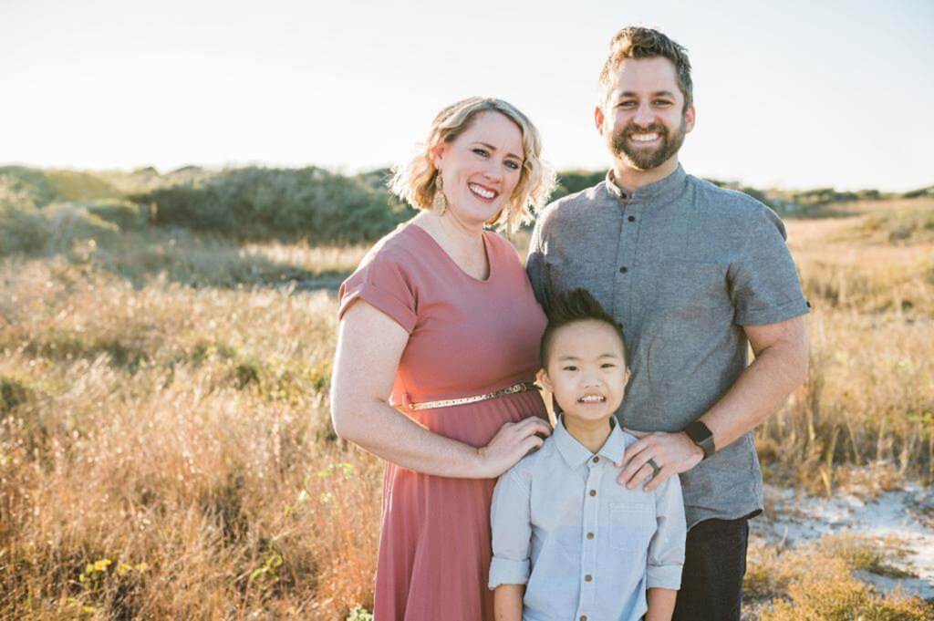 Mark, Callie, and Quinn Van Wagenen