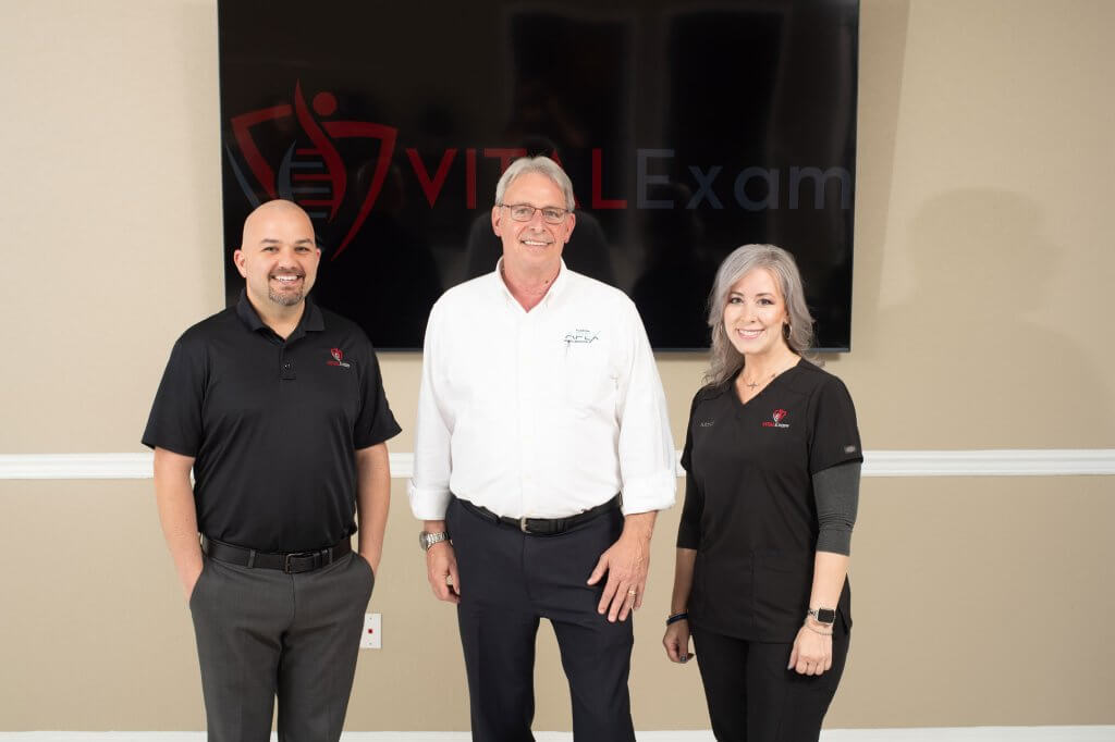 VITALExam leadership with Florida APEX Consultant Chip Wells