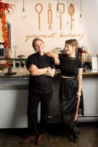 Craft Gourmet Bakery Photo of Craft Gourmet Bakery owners Jordan and Anna Hewes